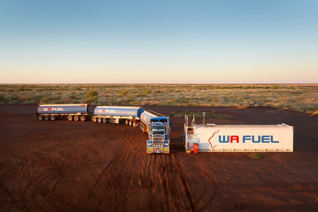 WA Fuel tanker